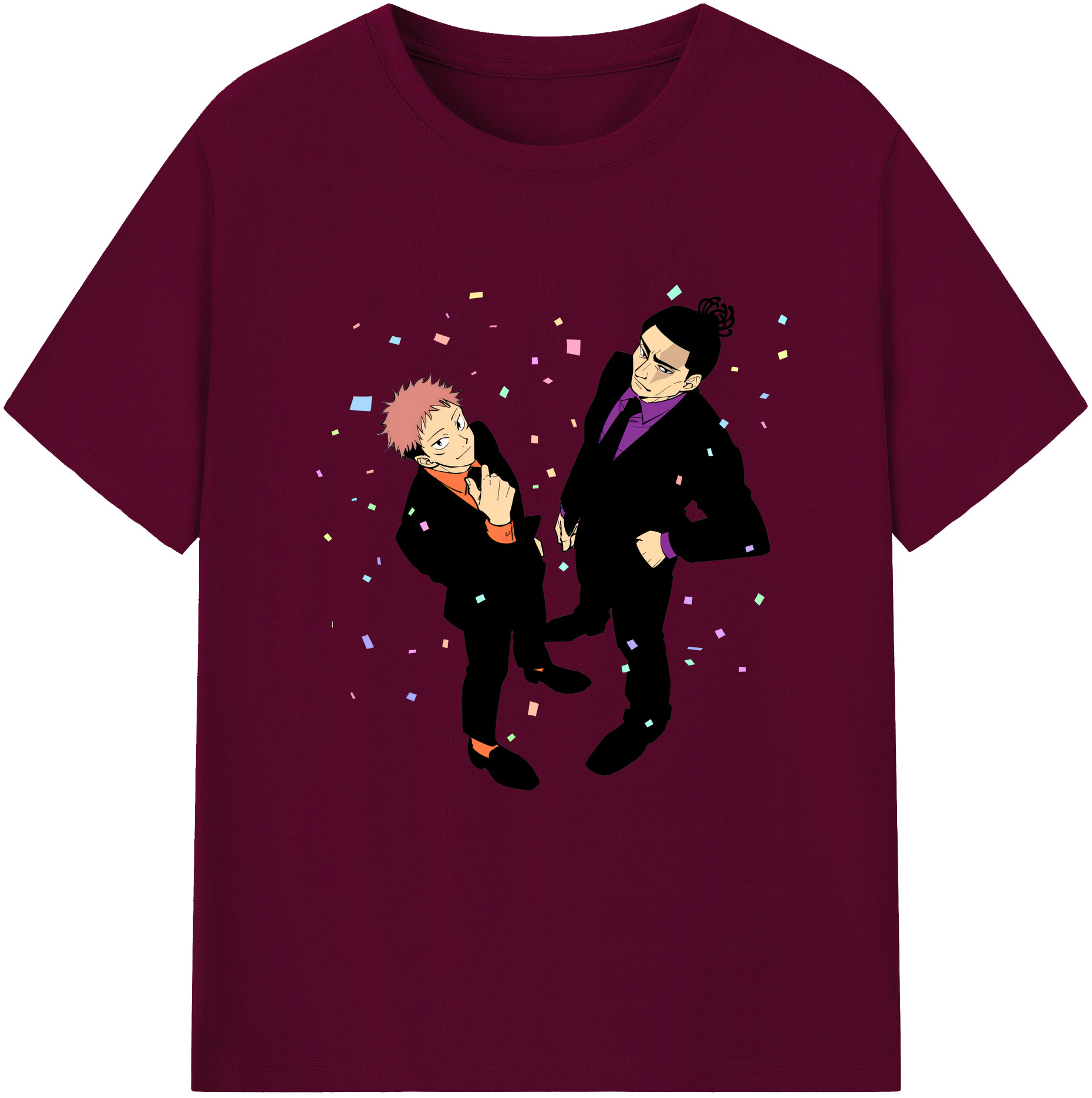 （画像用） 呪術廻戦 Jujutsu Kaisen レディースカジュアルプリントTシャツ（綿100％）